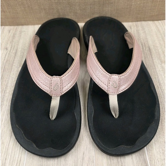 OluKai Shoes - Olukai Ohana Petal Pink Flip Flop Thong Sandals Women's Size 10 Pool Summer